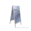 60x90 Poster Stand voor adverteren Silver A Board